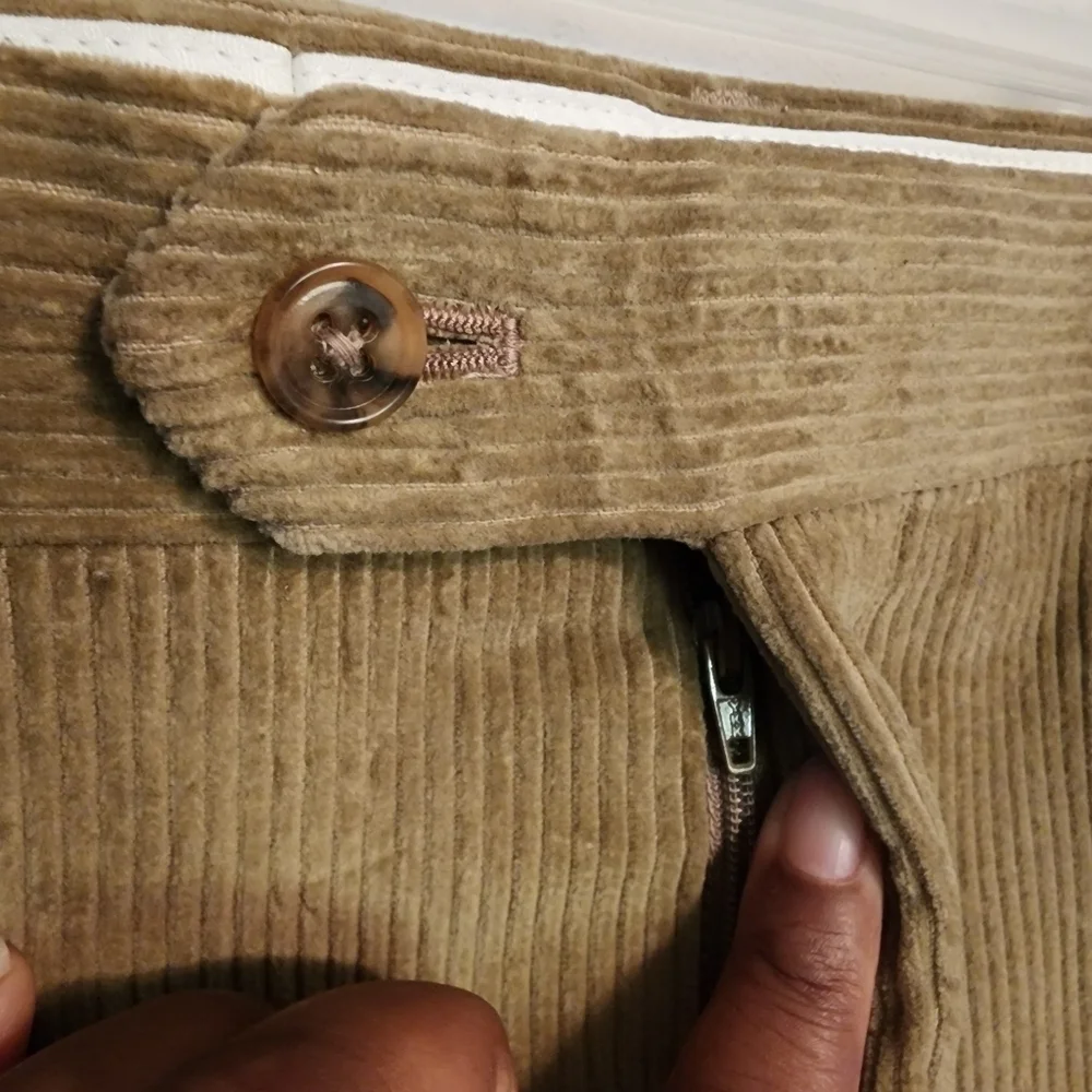 💕5 For $20 Joseph & Feiss Men's Corduroy Tan Pants Size 38 NWT